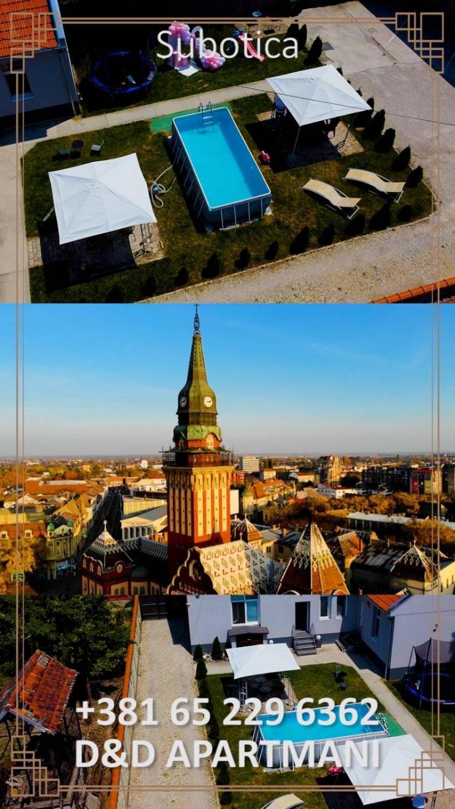 D&D Apartments Subotica Exterior foto